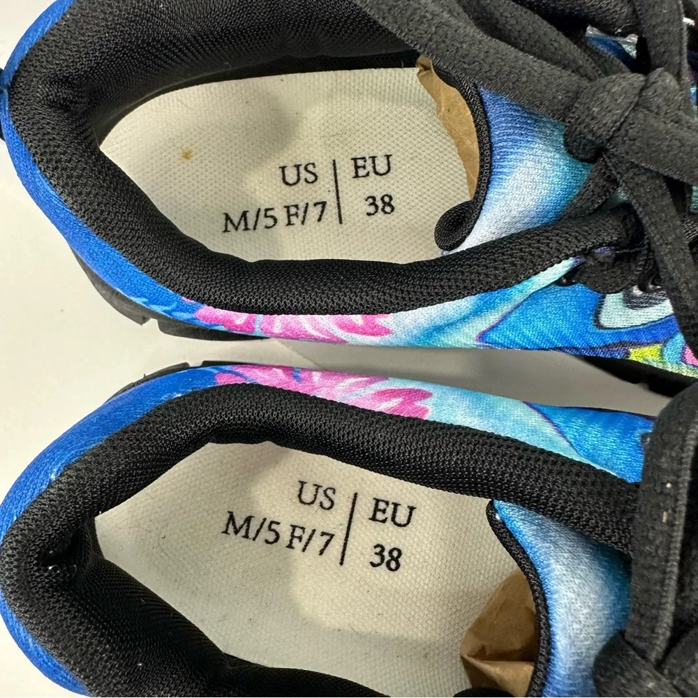 Stitch Themed Disney Sneakers Size US Men 5 Women 7; EU 38